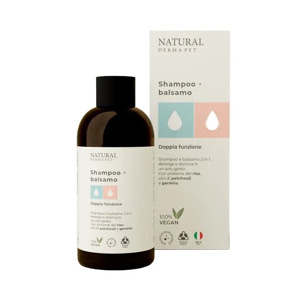 Natural Derma Pet šampūnas ir kondicionierius 2in1
