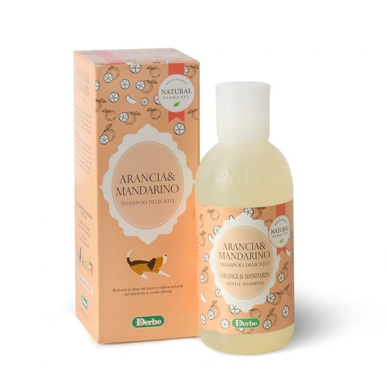 Natural Derma Pet šunų šampūnas su apelsinų ir mandarinų ekstraktais