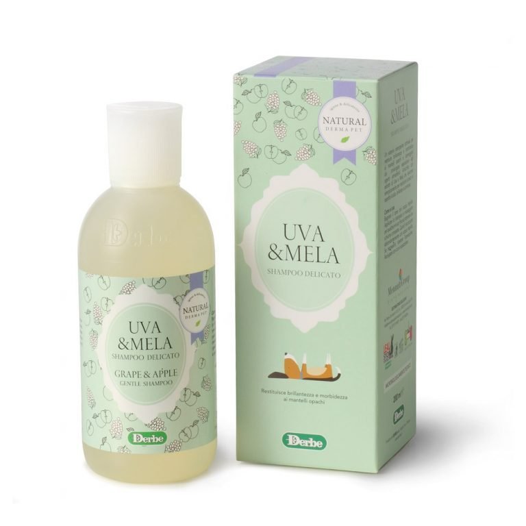 Natural Derma Pet šunų šampūnas su vynuogių ir obuolių ekstraktais
